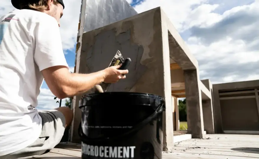 Microcement utomhus - Håller det verkligen? Så lyckas du!