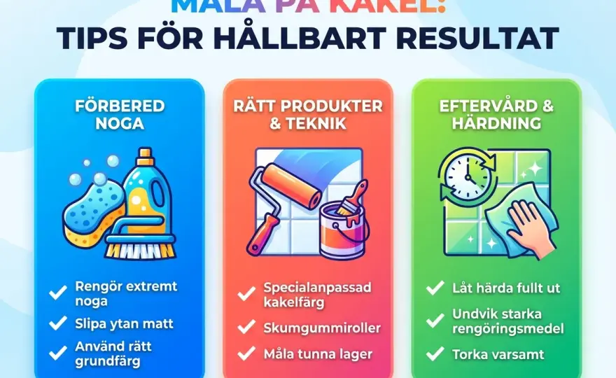 Måla klinkergolv? Så lyckas du – undvik misstagen!